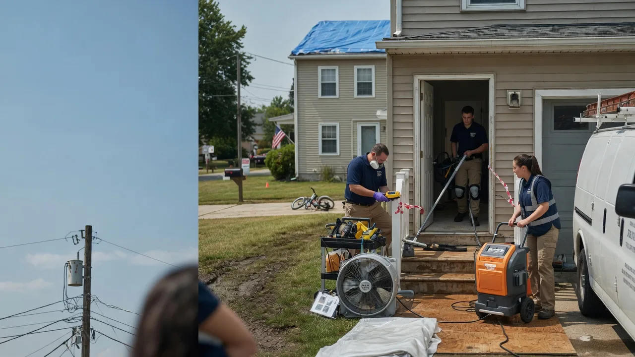 Water Damage Repair in Seville, OH near me